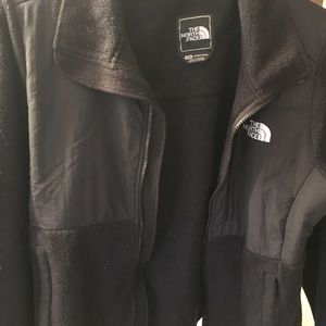 The North Face Black Denali fleece jacket